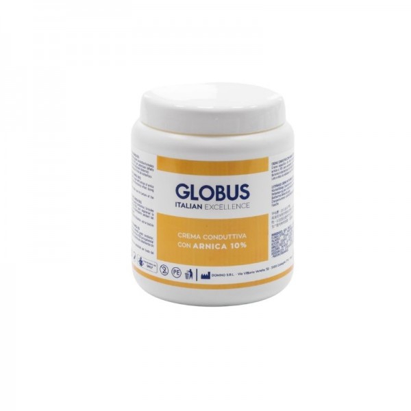 Globus crema conduttiva per trattamenti radiofrequenza/diatermia all'arnica (1000ml)